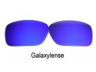 Galaxy Replacement Lenses For Oakley Si Ballistic Det Cord Blue Polarized